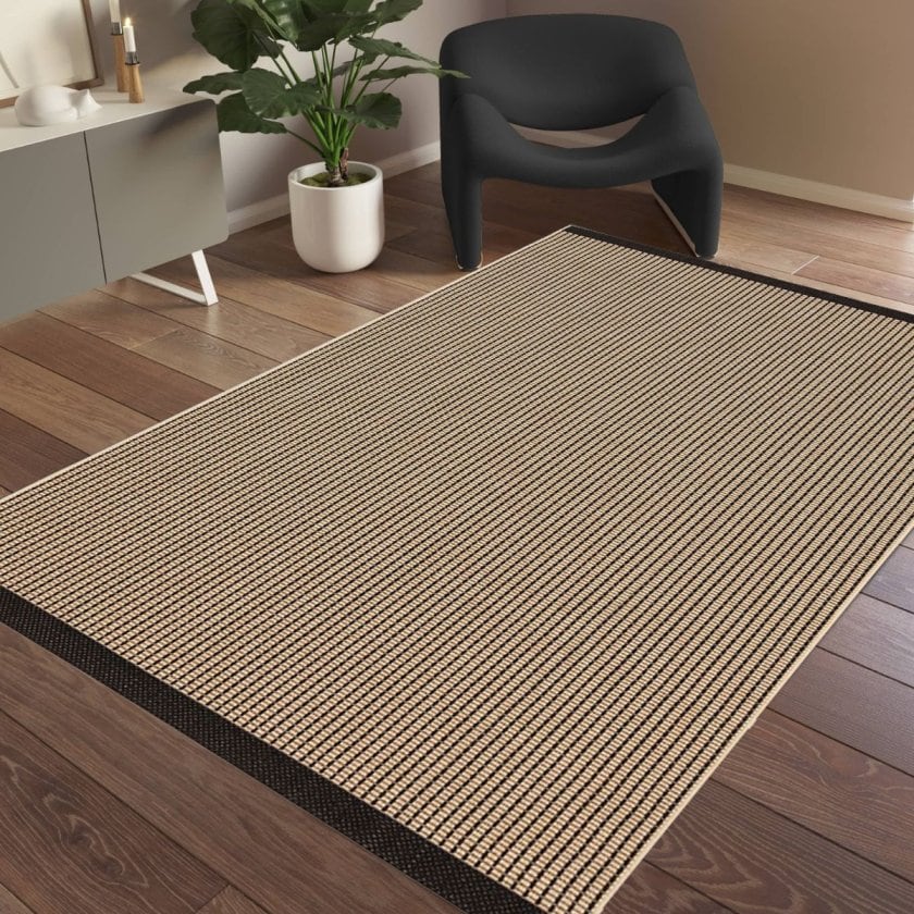 Tapete decorativo grace beige negro (2)