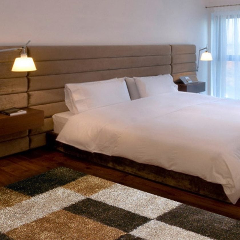Tapete decorativo living cuadros beige (2)