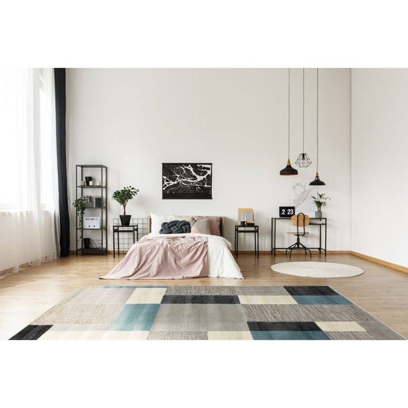 Tapete decorativo shift cuadros chicos azul (2)