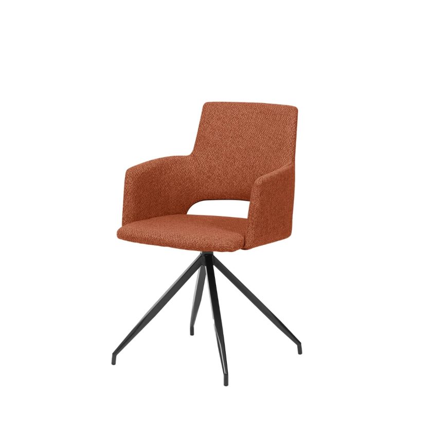 Set 2 sillas de comedor asis terracota (2)