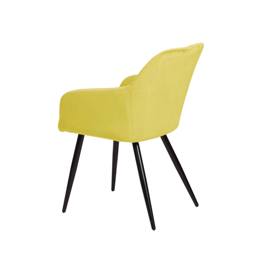 Set 2 sillas de comedor positano amarillo (4)