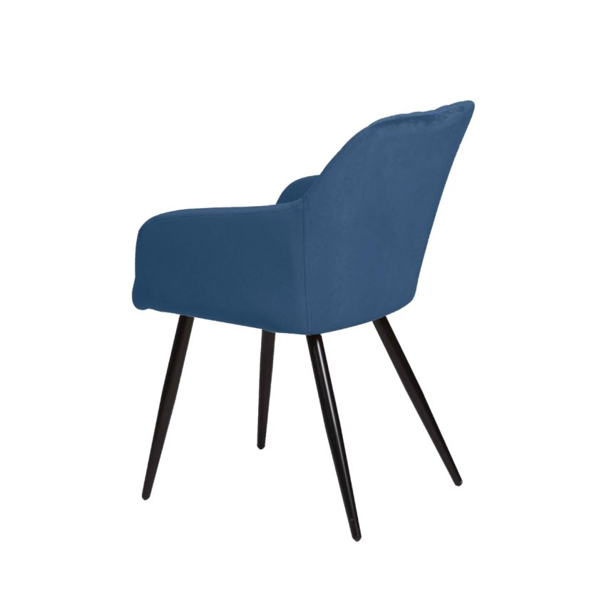 Set 2 sillas de comedor positano azul (2)
