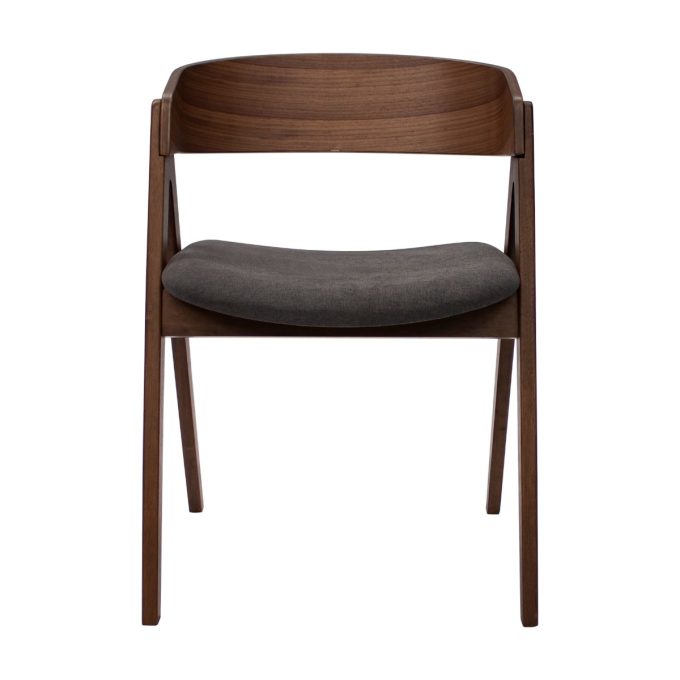 Set 2 Sillas De Comedor Victoria Asiento Color Gris (2)