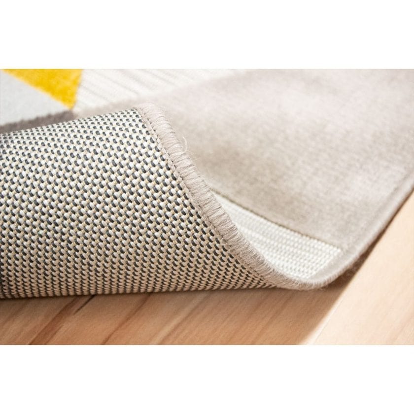 Tapete decorativo shift triangulos amarillo (5)