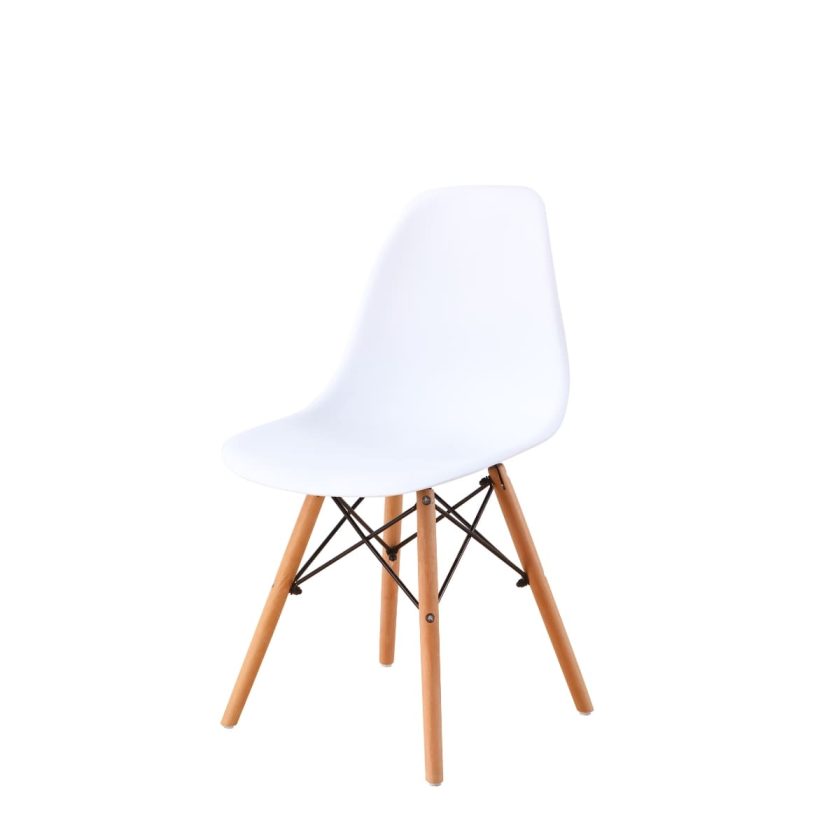 Set 2 sillas de comedor replica eames blanco