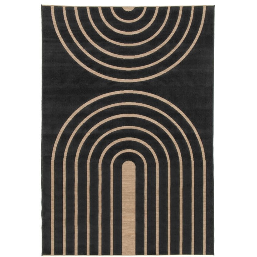 Tapete Decorativo Ray Negro (4)