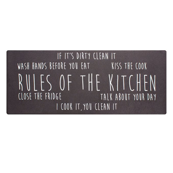 Tapete kitchen mat rules 45x120 cm (1)