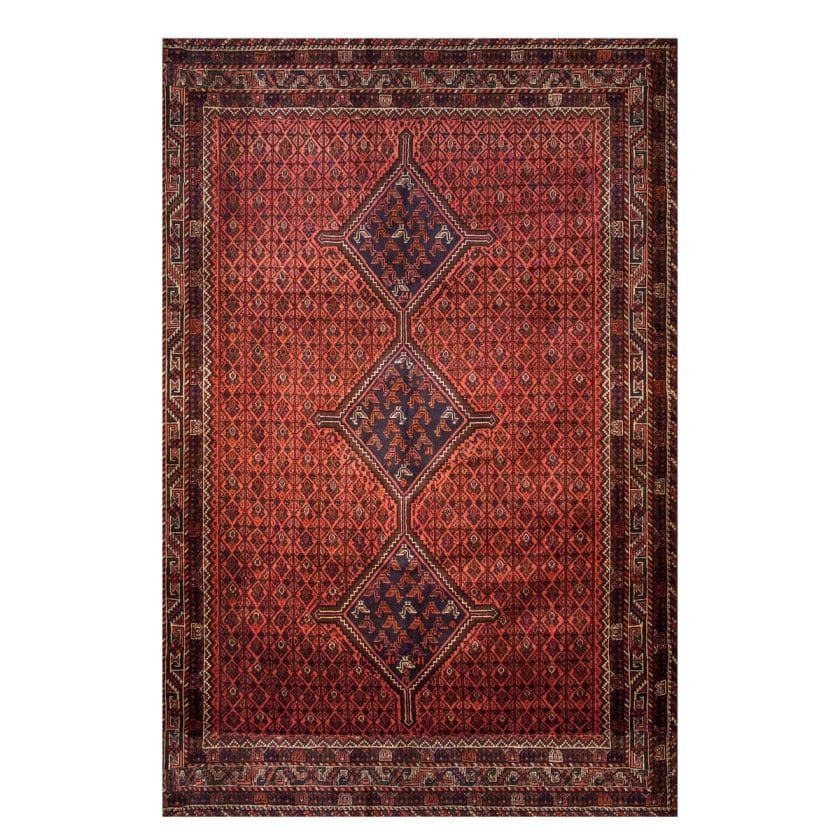 Tapete Decorativo Bazhars Ghashgai 334x204 Cm (1)