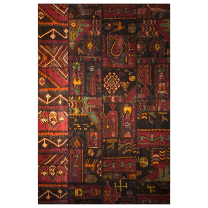 Tapete Decorativo Bazhars Patchwork Antique Cauca 298x200 Cm (1)