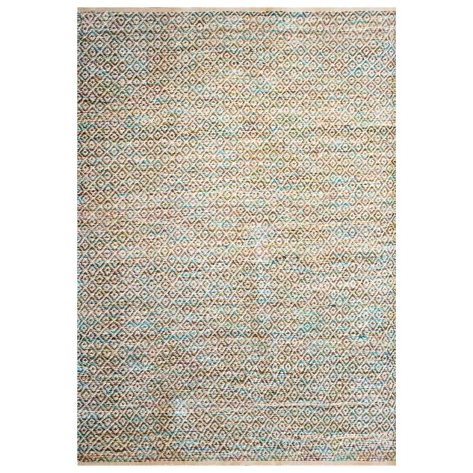 Tapete Decorativo Bazhars Yute Color Azul (1)