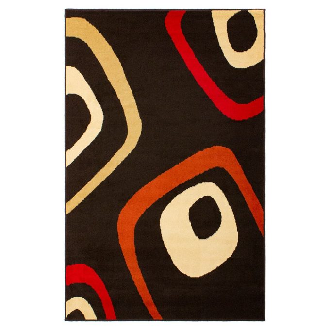 Tapete Decorativo Chocolate Cuadros 160×230 Cm (1)