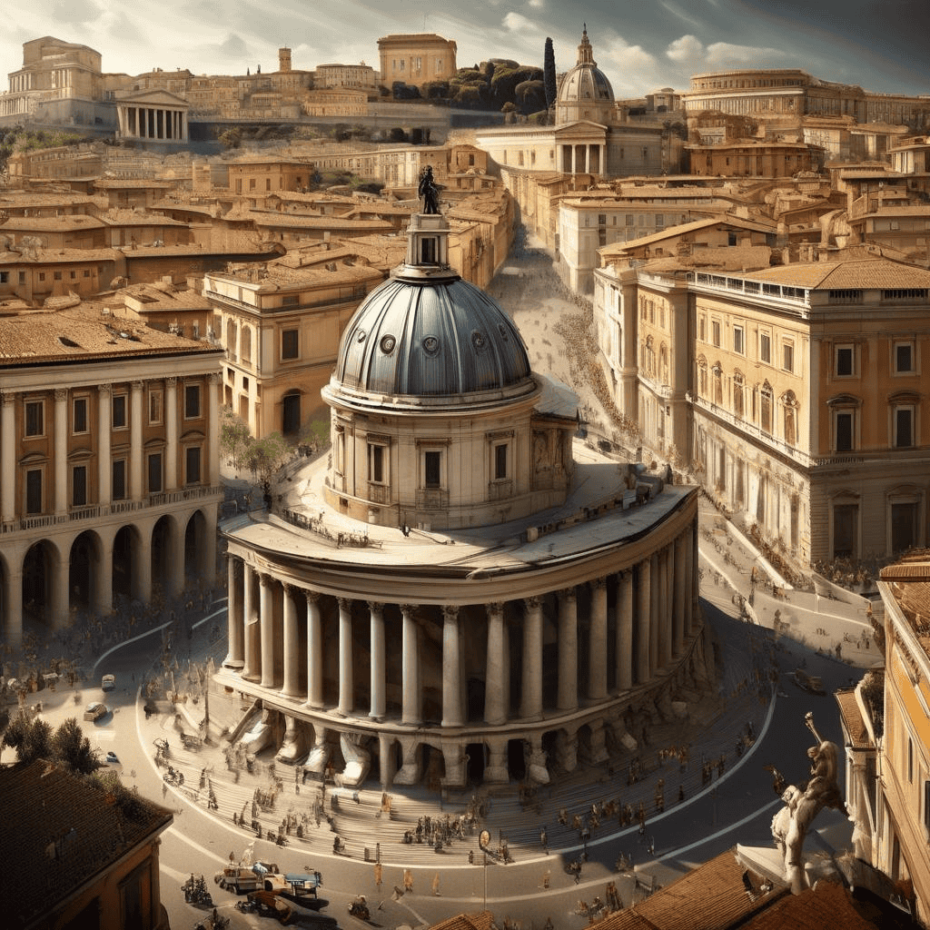 Competition on the Capitoline Hill – Agostino Tassi