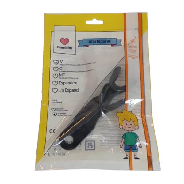 Retractor labial en V – Black x 2