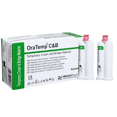 Material provisorio para coronas y puentes Oratemp C&B