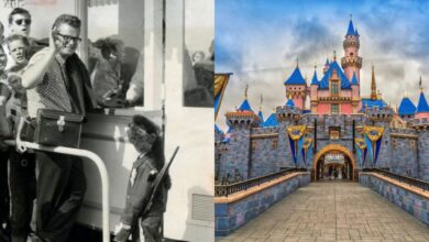 Dave MacPherson opening day with Sleeping Beauty Castle