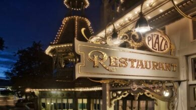 The Plaza Restaurant Signage