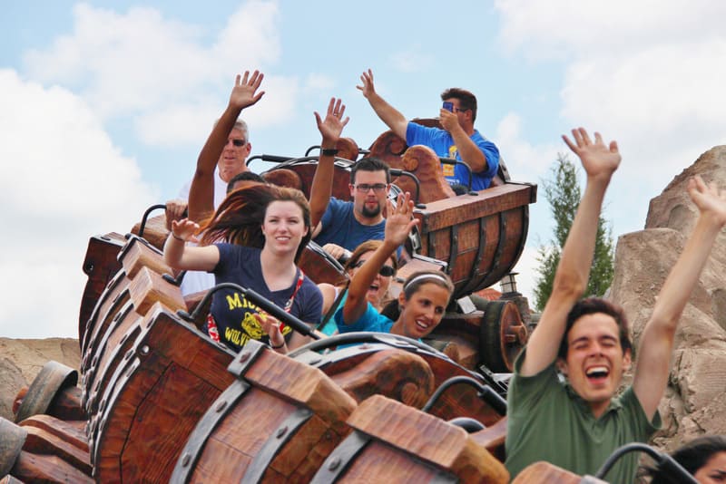 fun on seven dwarfs, fantasyland, magic kingdom, walt disney world