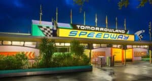 Tomorrowland Speedway Magic Kingdom