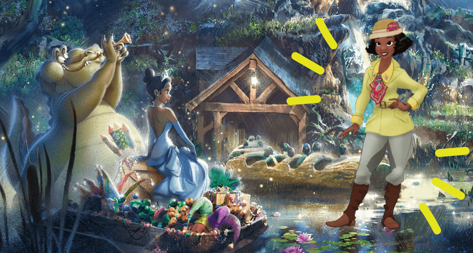 Tiana's Bayou Adventure look