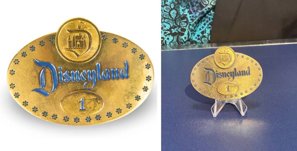 disney100 exhibition disneyland badge 1