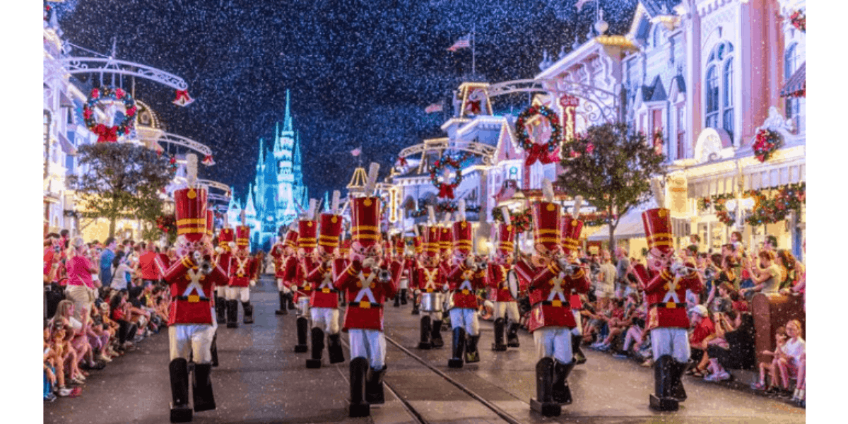 toy soldiers marching down main street usa