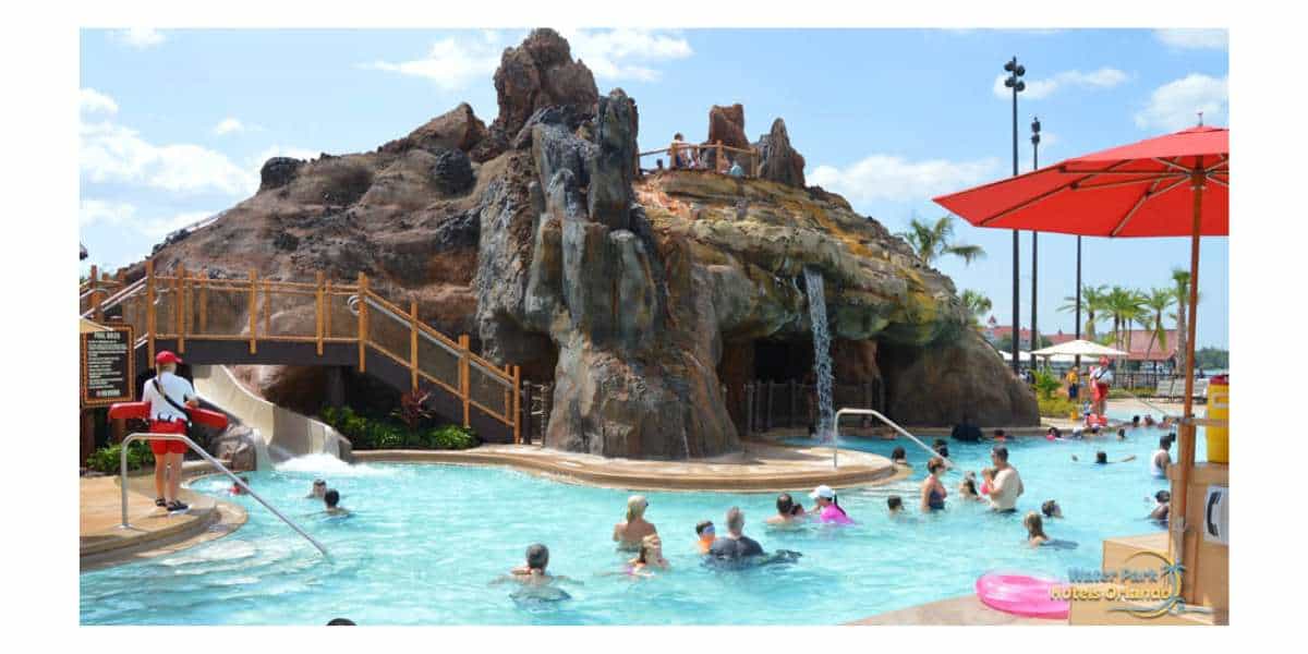 Lava Pool Disney's Polynesian Village Resort