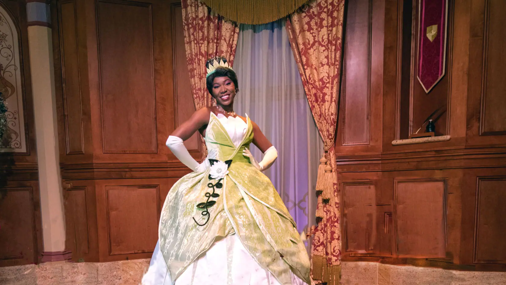 Princess Tiana Princess Fairytale Hall Magic Kingdom