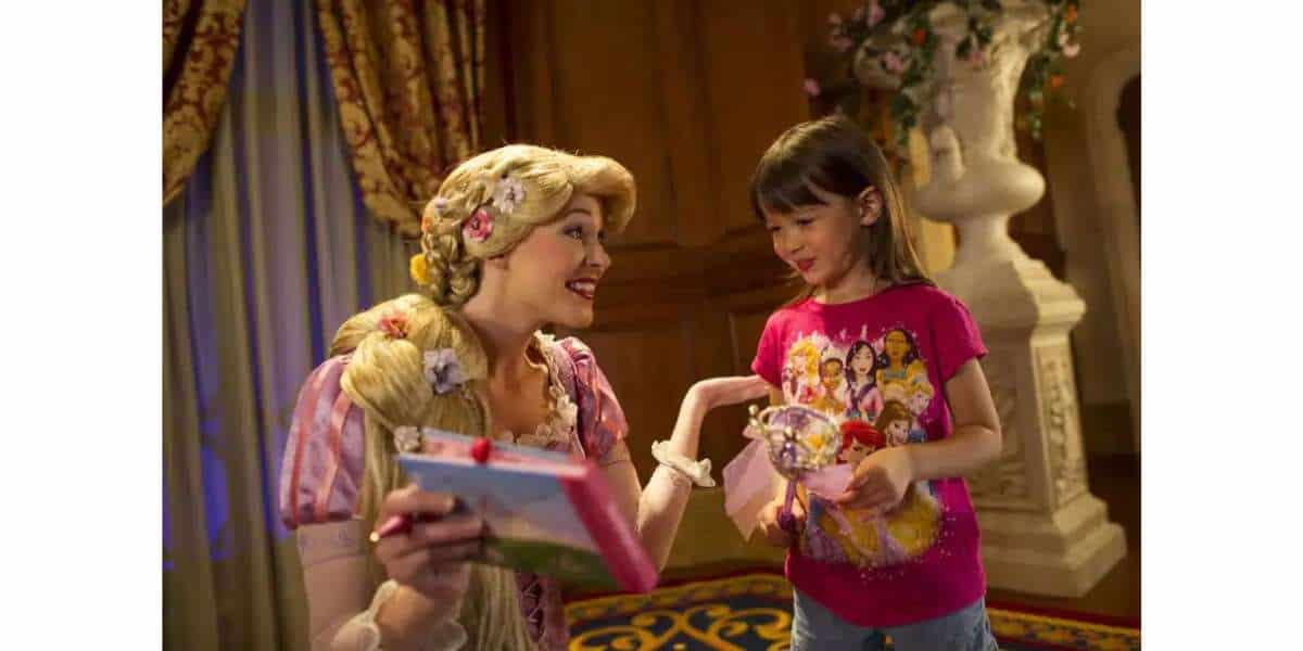 Rapunzel, Princess Fairytale Hall, Magic Kingdom
