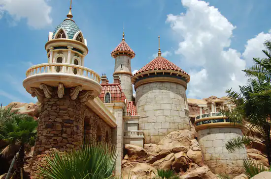 Prince Eric's Castle Magic Kingdom Fantasyland