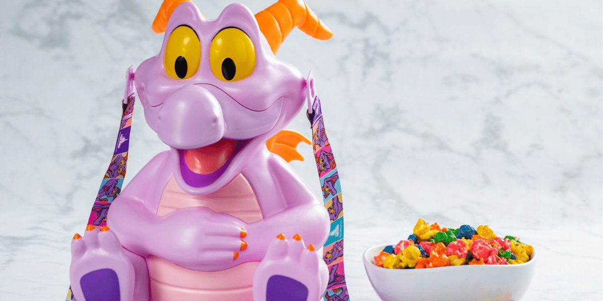 Figment Popcorn Bucket and Popcorn