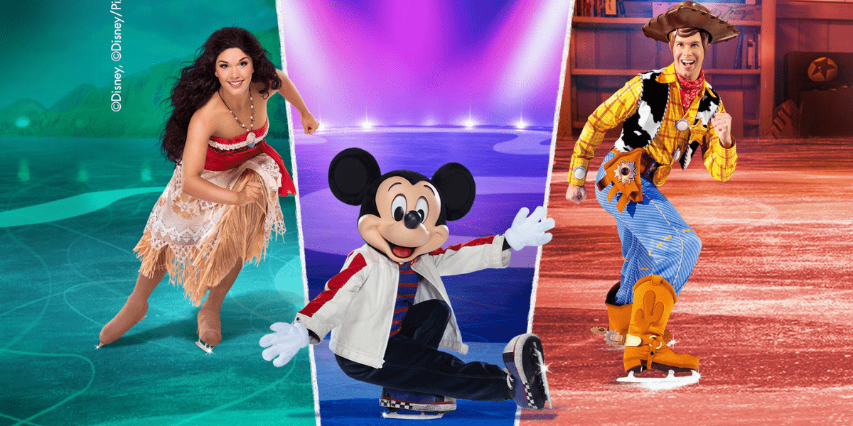 Moana, Mickey, and Woody
