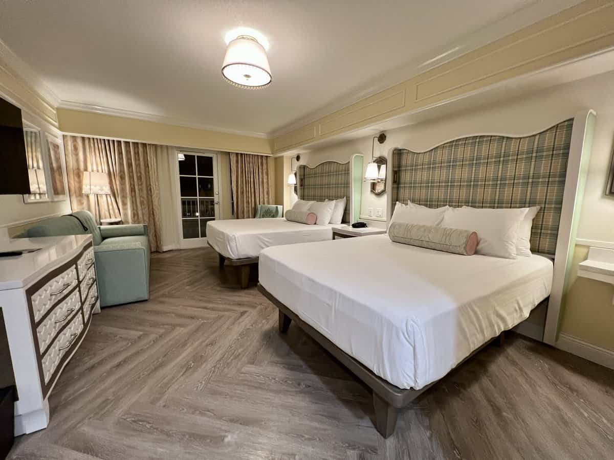Renovations Reveal New Guest Rooms at This Deluxe Disney Resort