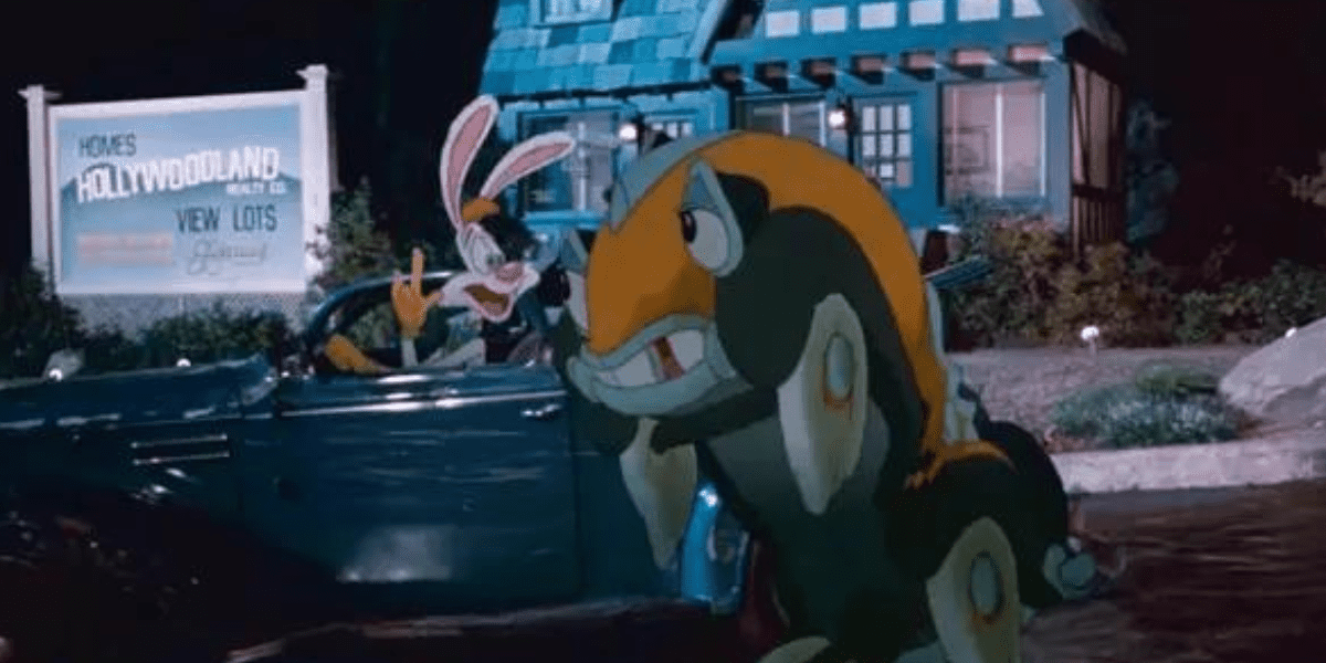 Benny and Roger from 'Who Framed Roger Rabbit'