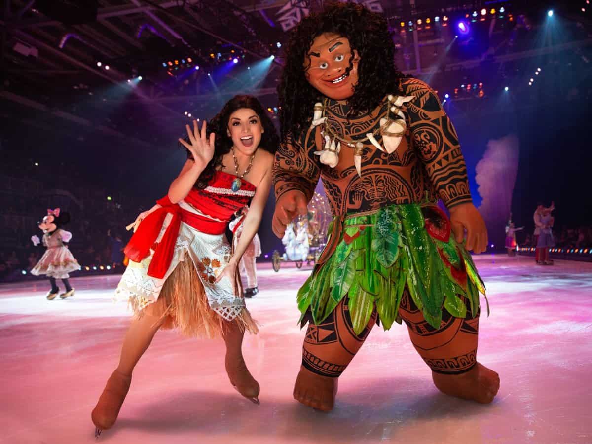 Moana and Maui