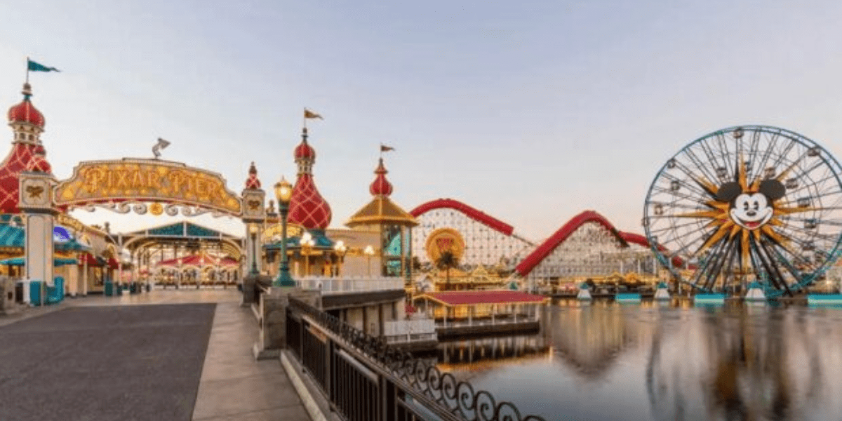 Pier View of Disney California Adventure
