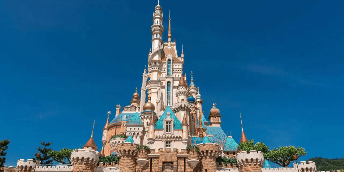 Castle at Hong Kong Disney