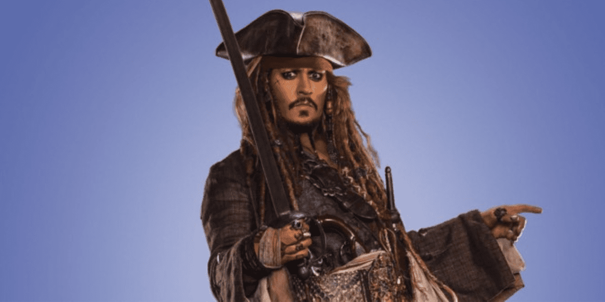 A Still of Johnny Depp as Jack Sparrow