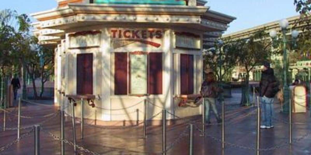 ticket booth tickets theme park