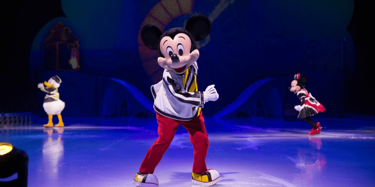 Mickey, Donald, and Minnie at Disney On Ice