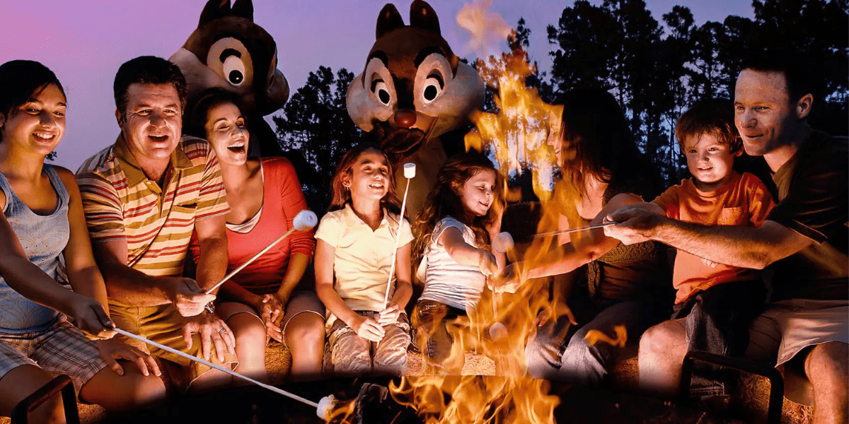 Chip 'n' Dale Campfire