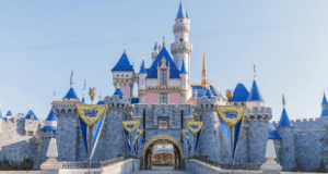 Exterior of Sleeping Beauty Castle