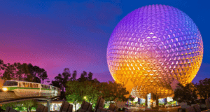 Exterior of Spaceship Earth