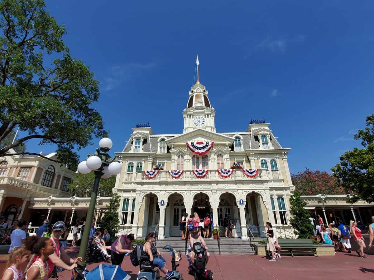 City Hall, Main Street, U.S.A. in the Magic Kingdom