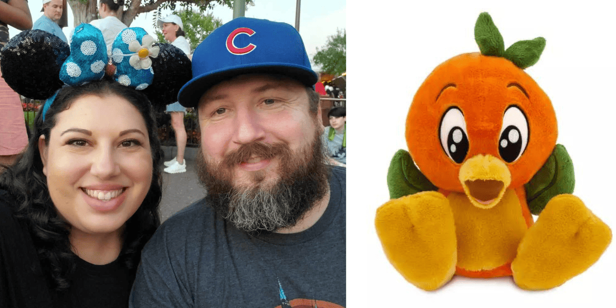 Burlington Minnie Ear Headband and Orange Bird
