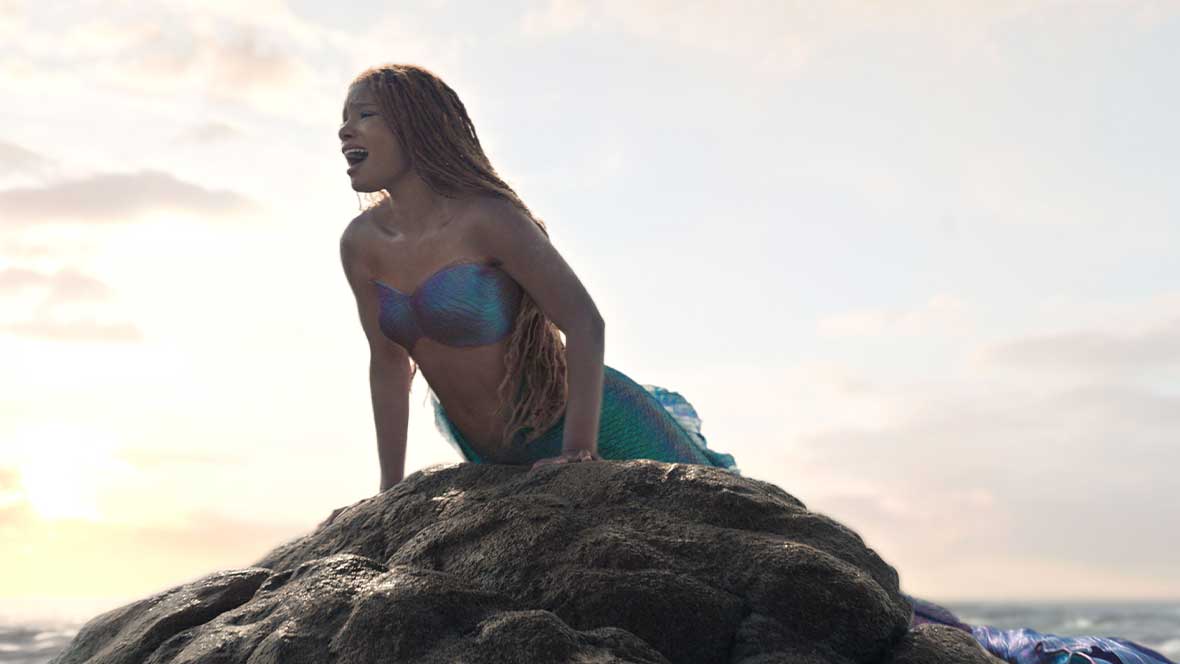 Halle Bailey as The Little Mermaid