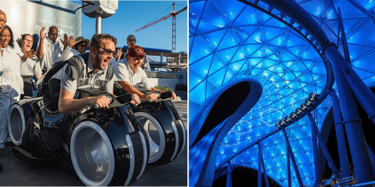 TRON Lightcycle Run Test Seats