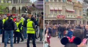 cast member strike disneyland paris