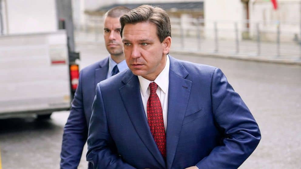 DeSantis Walking
