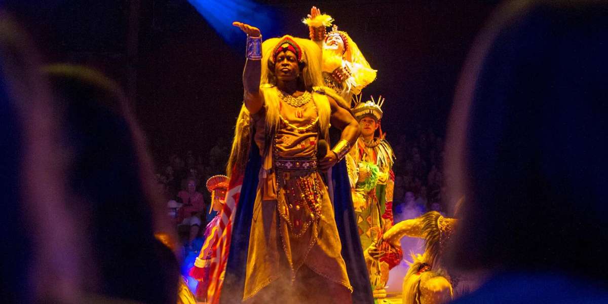 performer in festival of the lion king show