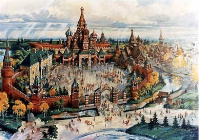 Russia Pavilion artist rendering for EPCOT